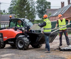 Kubota Lader im Einsatz